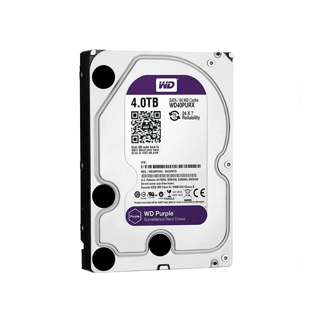 Disco Duro Wester Digital  CCTV 4TB