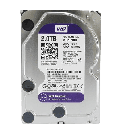 Disco Duro Wester Digital  CCTV 2TB