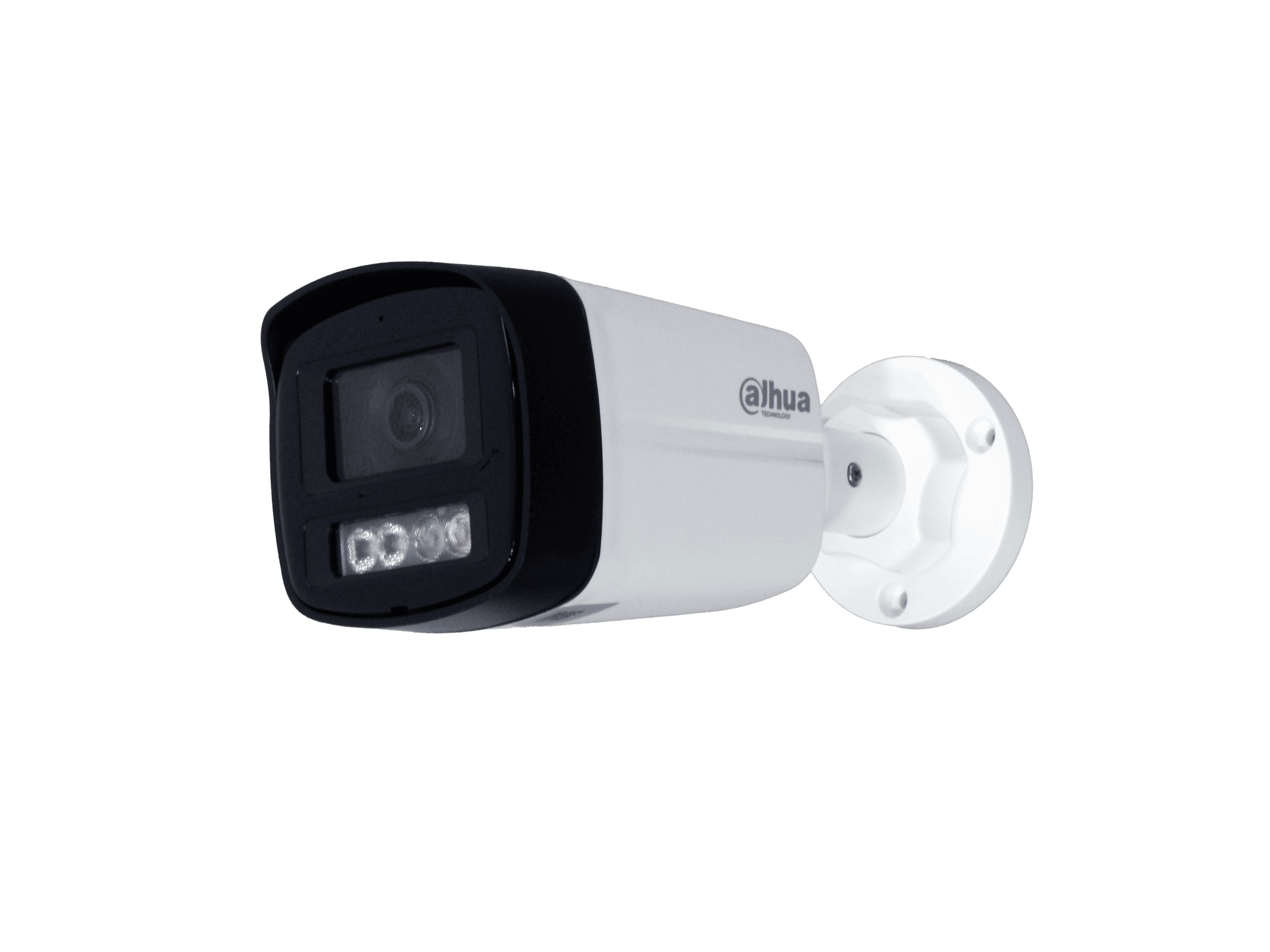 Cámara Bullet Dahua IP, 2MP, lente 2.8mm, iluminación dual 30m, IP67, micrófono
